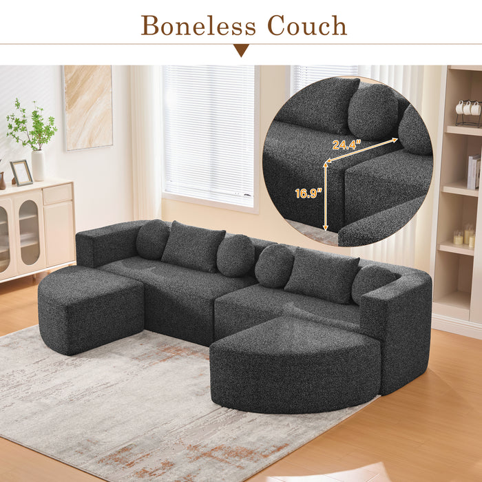 Ethos Modular Sectional — Infinite Configuration Cloud Sofa alternate view