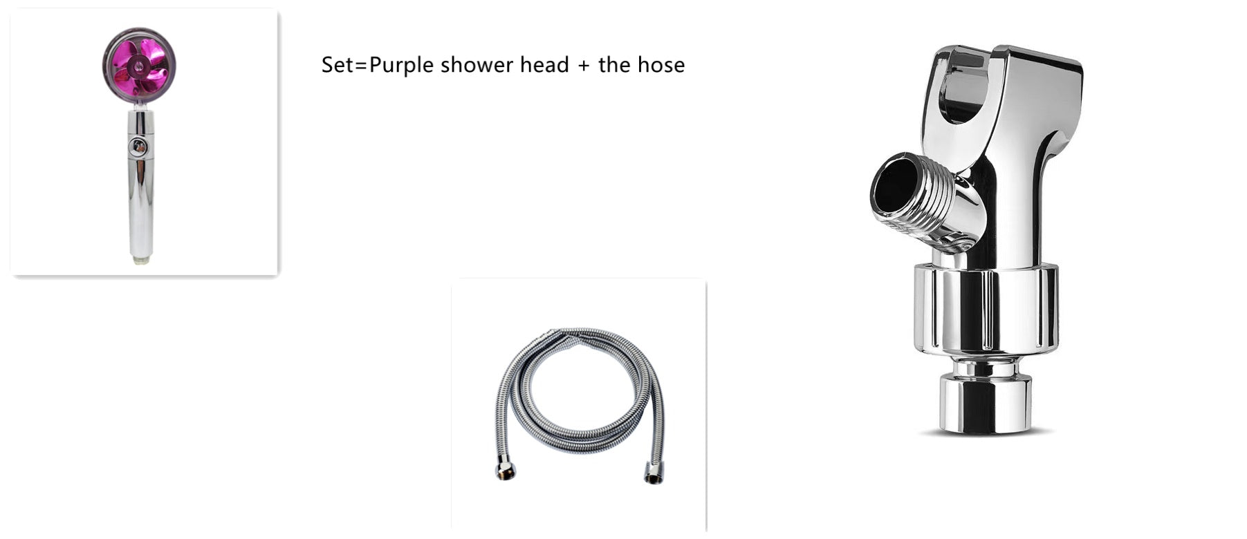 360° High Pressure Shower Head