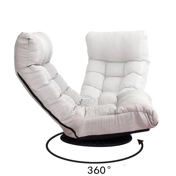 Kyoto Minimalist Tatami Recliner — Zenith Cloud Edition alternate view