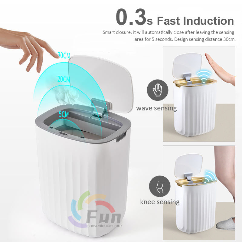 Smart Touchless Trash Can