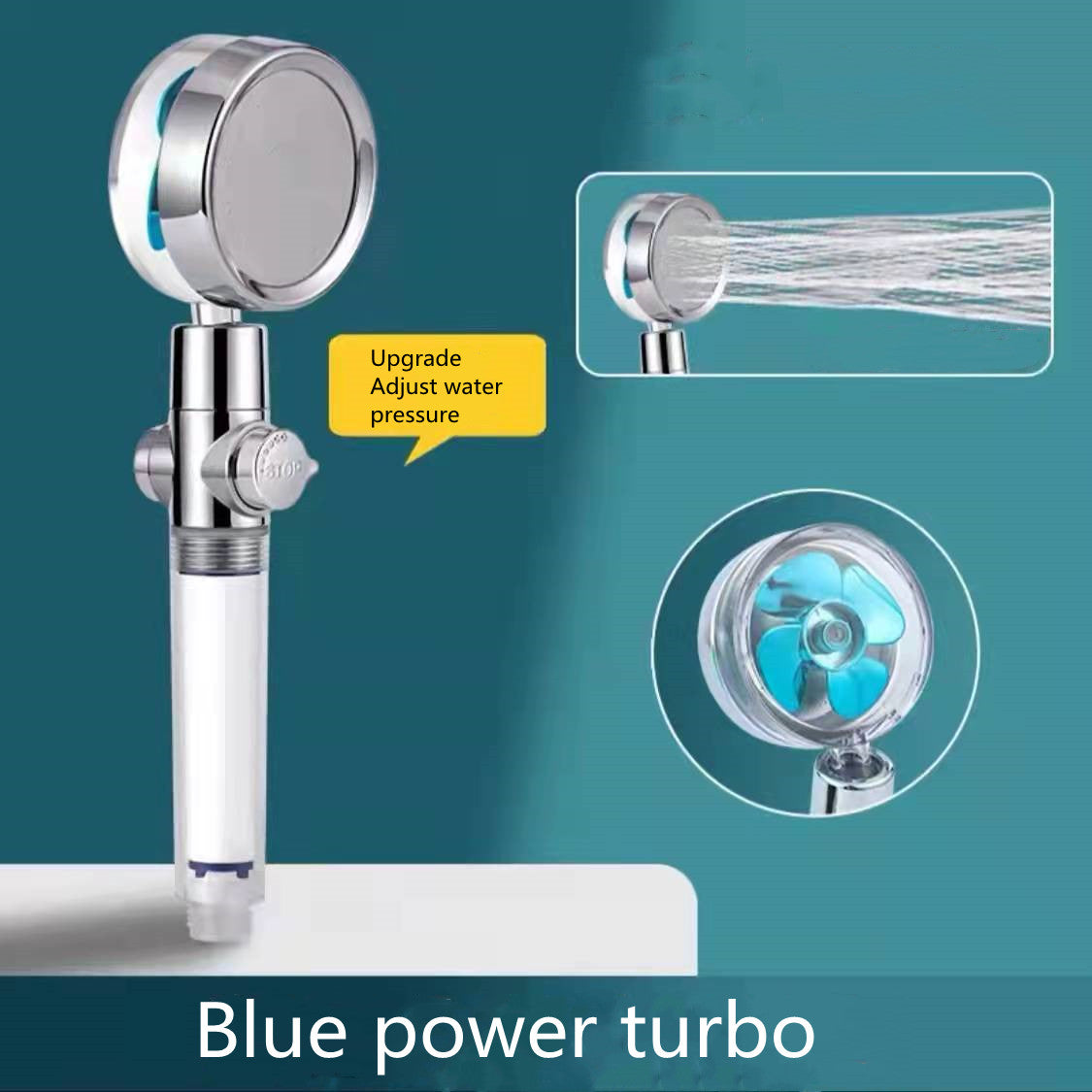 360° High Pressure Shower Head