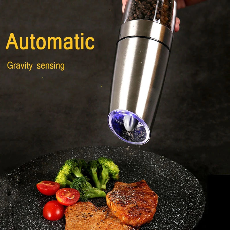 Electric Gravity Pepper Grinder