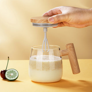 Self-Stirring Magnetic Glass Mug thumbnail 10