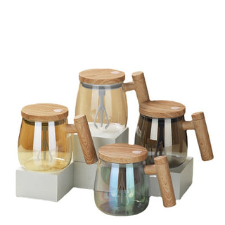 Self-Stirring Magnetic Glass Mug thumbnail 8