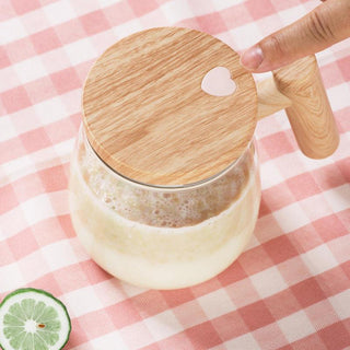 Self-Stirring Magnetic Glass Mug thumbnail 3
