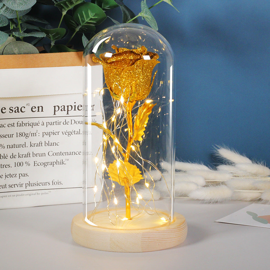 Eternal Rose LED Glass Dome