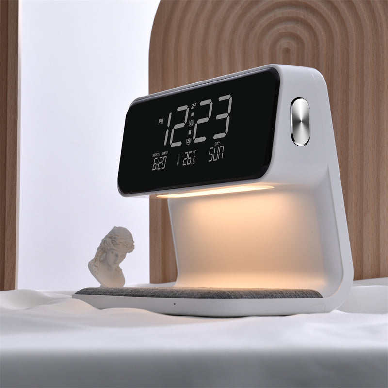 3-in-1 Bedside Wireless Charging Lamp