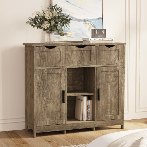Wooden Storage Sideboard