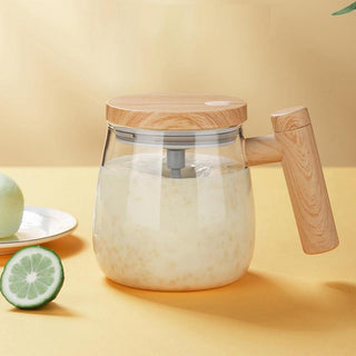 Self-Stirring Magnetic Glass Mug thumbnail 5