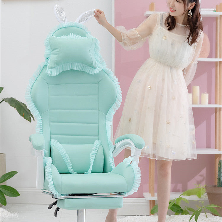 Kawaii Rabbit Ear Gaming Chair