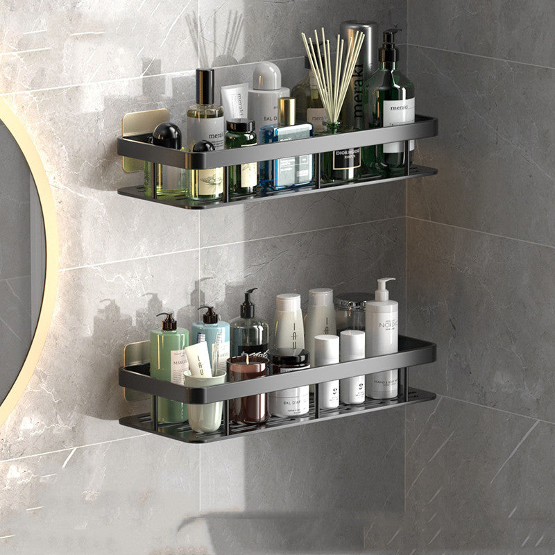 Perforation-Free Bathroom Shelf