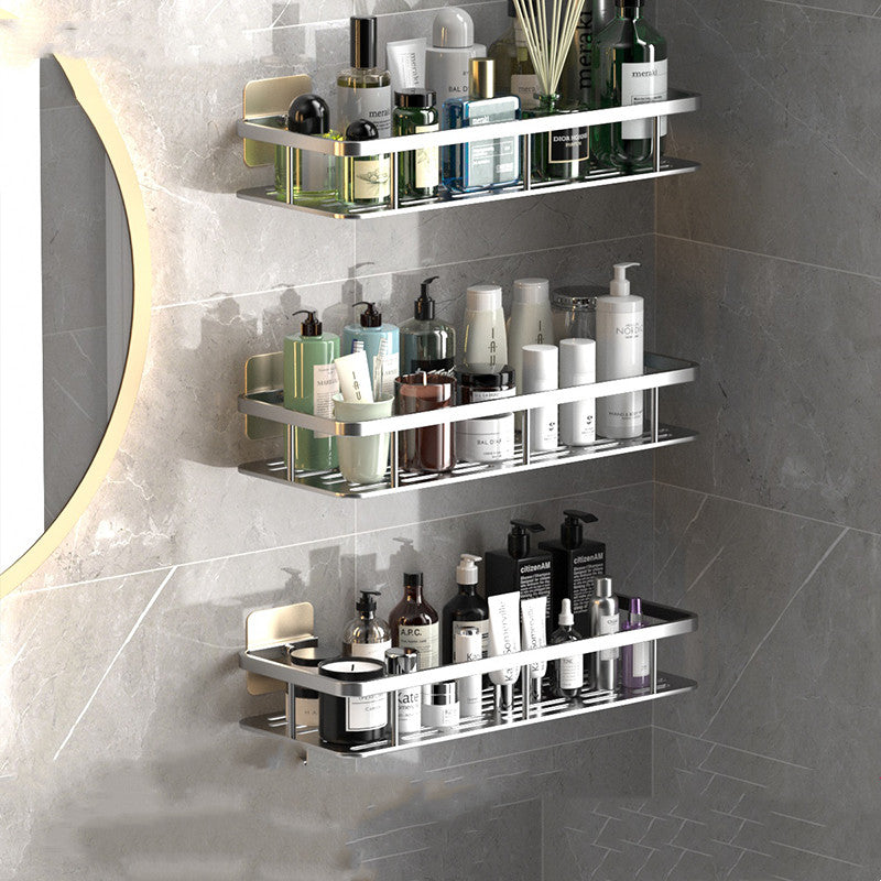 Perforation-Free Bathroom Shelf