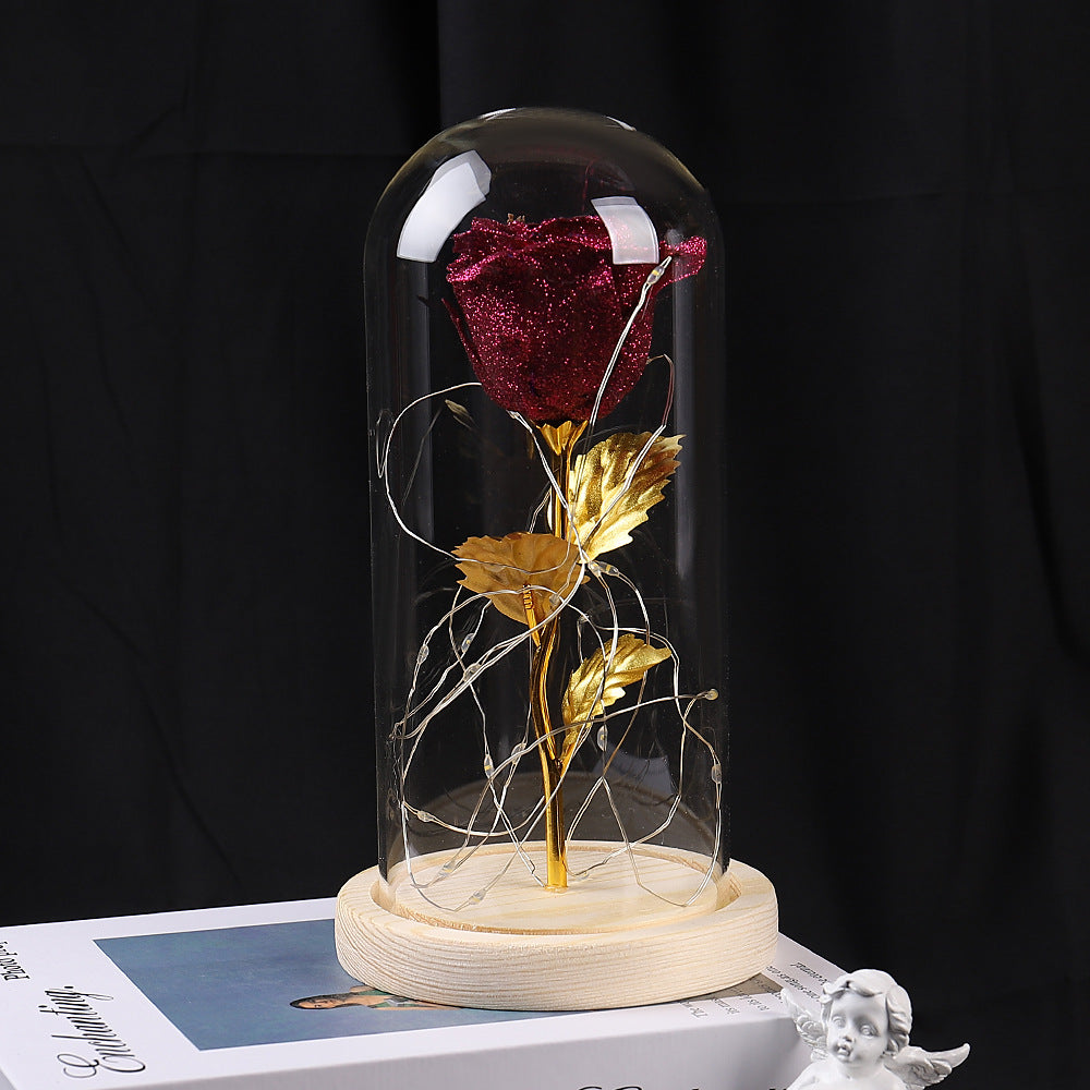 Eternal Rose LED Glass Dome