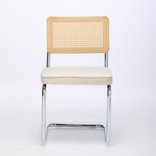 Mid-Century Velvet Dining Chairs thumbnail 4