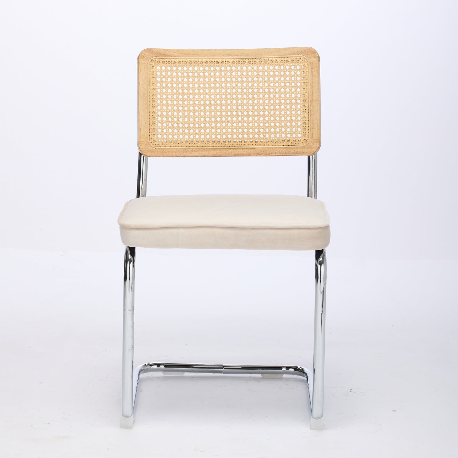 Mid-Century Velvet Dining Chairs