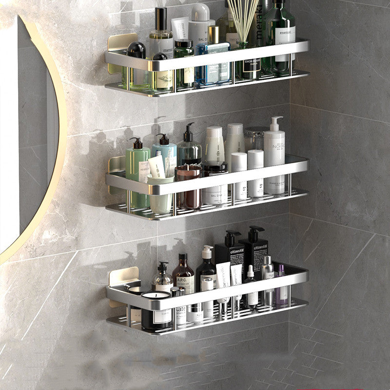 Perforation-Free Bathroom Shelf