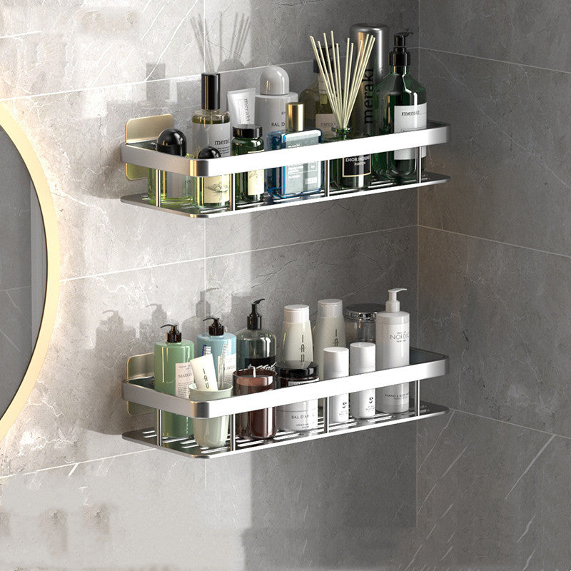 Perforation-Free Bathroom Shelf