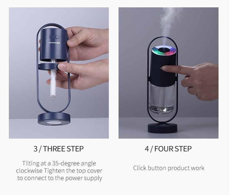 USB Air Humidifier & Night Projector