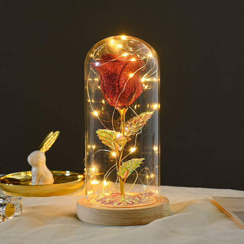 Eternal Rose LED Glass Dome