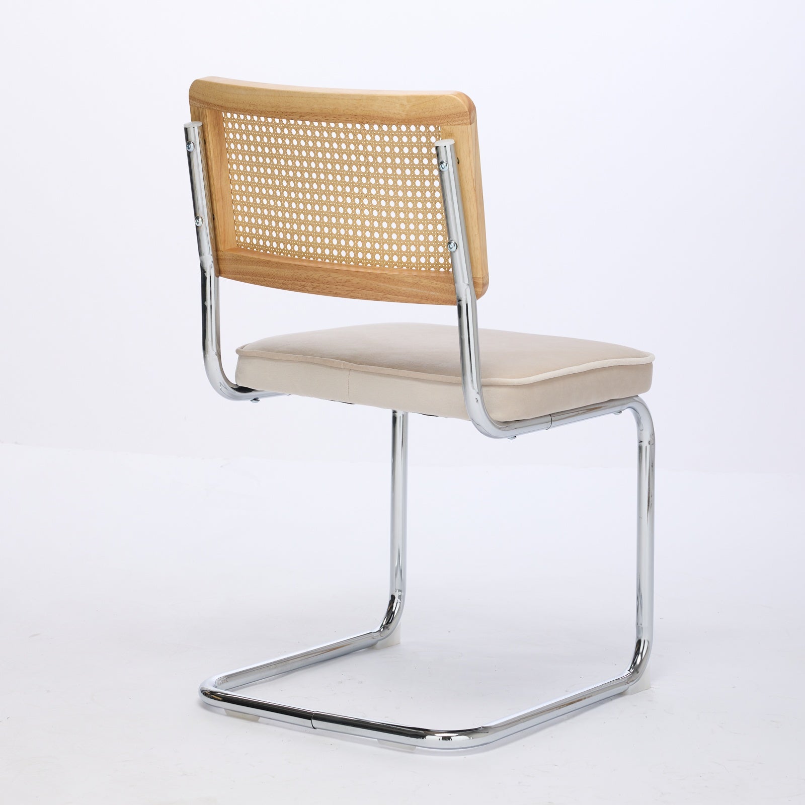 Mid-Century Velvet Dining Chairs