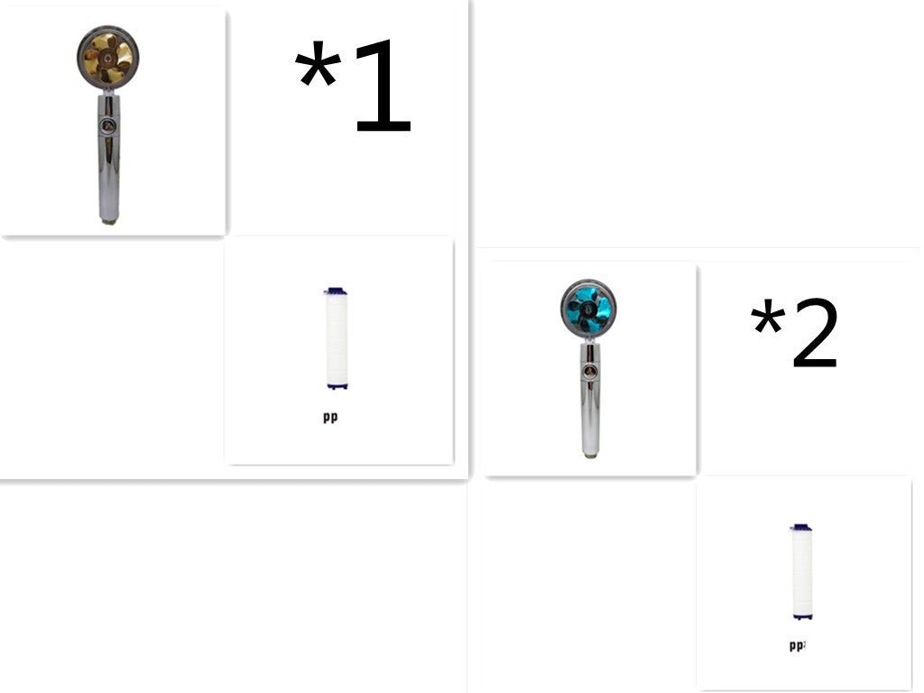 360° High Pressure Shower Head