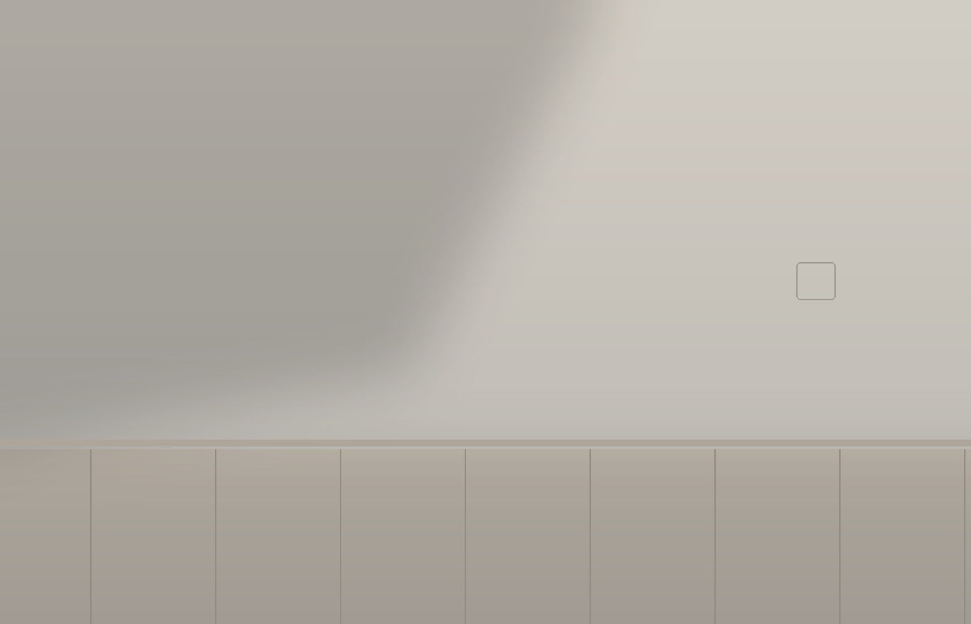 Empty room before styling